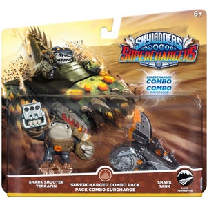 Skylanders Superchargers - Dual Pack One - Shark Shooter Terrifin & Shark Tank