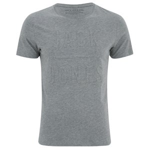 Jack & Jones Men's Gary T-Shirt - Light Grey Melange