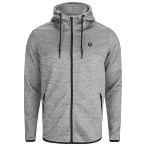 Jack & Jones Men's Dylan Zip Through Hoody - Light Grey
