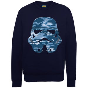 Star Wars Command Stormtrooper Military Blue Sweatshirt - Navy