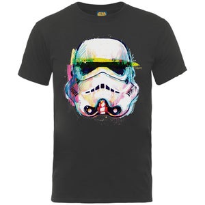 Star Wars Men's Command Stormtrooper Art T-Shirt - Charcoal
