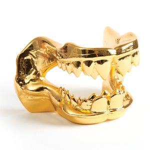 Shark Jaw Bottle Opener - Gold