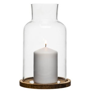Sagaform Oval Oak Candle Holder