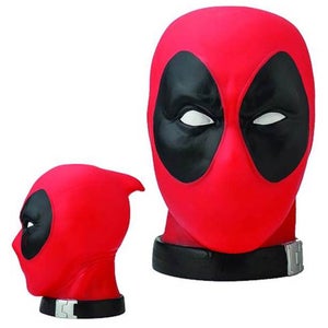 Monogram Marvel Deadpool Head 1:1 Scale Coin Bank