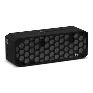 Kitsound Hive 2 Bluetooth Wireless Portable Stereo Speaker - Black