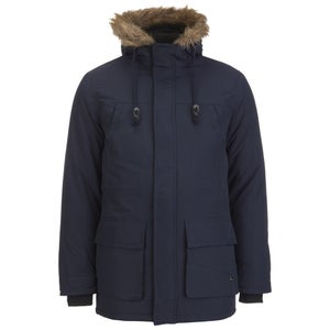 Le Shark Men's Radley Faux Fur Trimmed Parka - True Navy