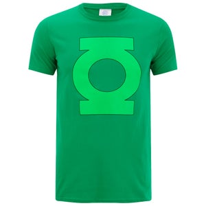 DC Comics Men's Green Lantern Logo T-Shirt - Green