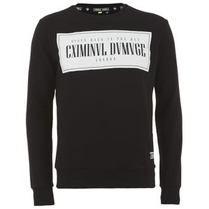 Criminal Damage Men's Since Sweatshirt - Black