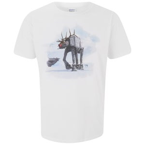 Star Wars Men's AT-AT Rudolph T-Shirt - White