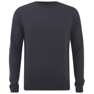 Kensington Eastside Men's Burrow Crew Neck Jumper - Dark Navy