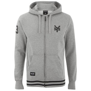 Zoo York Men's Chadder Zip Through Hoody - Ath Grey