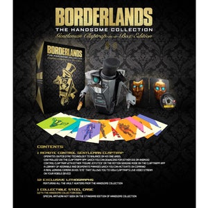 Borderlands: The Handsome Collection - Gentleman Claptrap-in-a-Box Edition