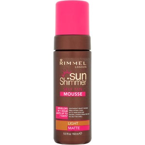 Rimmel Sunshimmer Instant Self Tan Mousse (150ml)