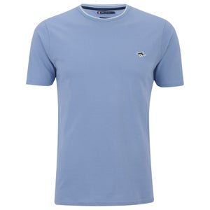 Le Shark Men's Horace Crew Neck Pique T-Shirt - Placid Blue