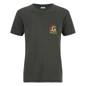Quiksilver Men's Storm Back Print T-Shirt - Tarmac