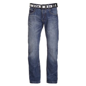 Crosshatch Men's New Baltimore Denim Jeans - Mid Wash