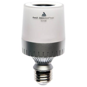 AwoX StriimLIGHT Mini 3W E26 LED Light Bulb with Integrated Bluetooth Speaker