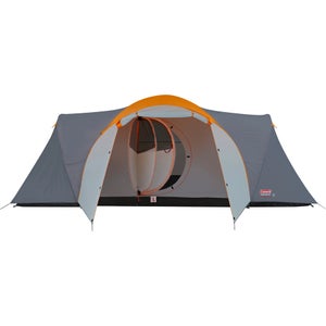 Coleman Cortes 8 Plus Tent (6 Person) - Grey/Orange
