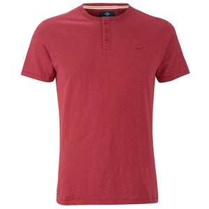 Threadbare Men's Oliver Grandad T-Shirt - Rust