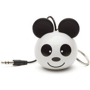 KitSound Mini Buddy Panda Portable Speaker - White