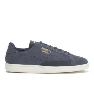 Puma Men's Match 74 Suede Low Top Trainers - Grey