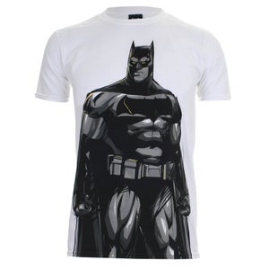 DC Comics Men's Batman v Superman Batman T-Shirt - White