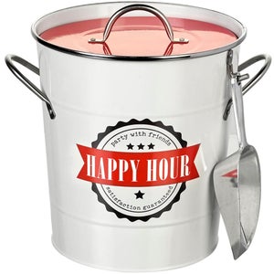 Parlane 'Happy Hour' Tin Ice Bucket