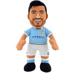 Manchester City FC Sergio Aguero 10 Inch Bleacher Creature