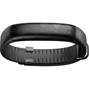 Jawbone UP2 Activity + Sleep Tracker (Classic Flat Strap) - Black Diamond