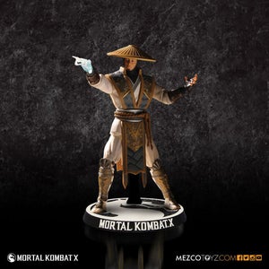 Mezco Mortal Kombat X Raiden 4 Inch Action Figure