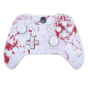 Xbox One Wireless Custom Controller - White Splatter Edition