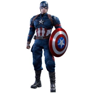 Hot Toys Marvel Captain America Civil War Captain America 12 Inch Figure