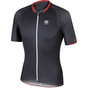 Sportful R&D Speedskin Short Sleeve Jersey - Grey/Black/Red