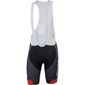 Sportful Gruppetto Pro Bib Shorts - Black/Grey/Red