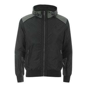 Smith & Jones Men's Skyhigh Windbreaker Jacket - Caviar