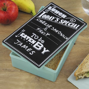 Chalkboard Lunch Tin