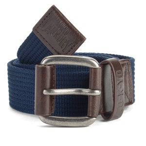 Tokyo Laundry Men's Fredo Canvas Belt - Midnight
