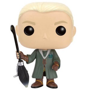 Harry Potter Pop! Vinyl Figure Draco Malfoy Quidditch EXC Pop! Vinyl Figure