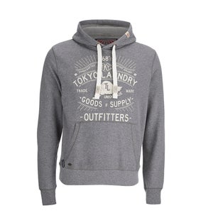Tokyo Laundry Men's Liberty Falls Hoody - Mid Grey Marl