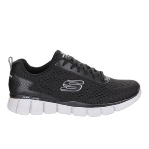 Skechers Men's Equaliser 2.0 Settle The Score Low Top Trainers - Black