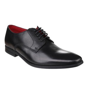 Base London Men's George Derby Shoes - Black