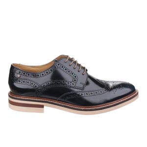Base London Men's Apsley Brogue Shoes - Blue