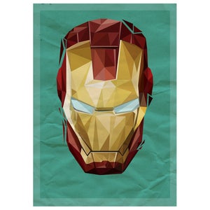 In Pieces' - Iron Man inspired Artwork Print - 14 x 11 Inches