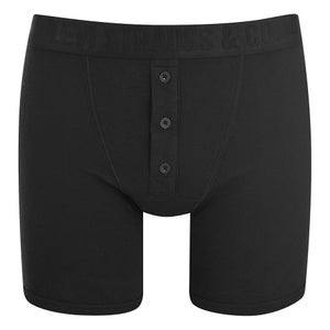 Levi's Men's Long Button Boxers - Black