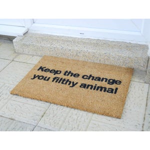 Keep The Change Doormat