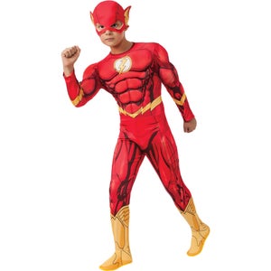 DC Comics Boys' Deluxe The Flash Fancy Dress