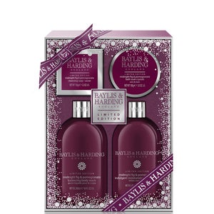 Baylis & Harding Mosaic Midnight Fig & Pomegranate Benefit Set