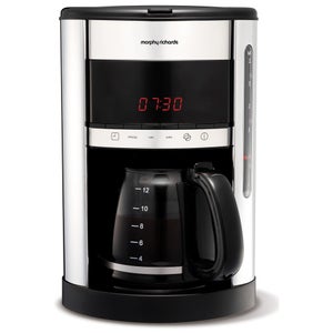 Morphy Richards 162004 Digital Filter Coffee - Polished