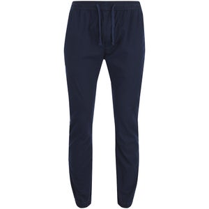 Brave Soul Men's Fine Cuffed Chinos - Navy