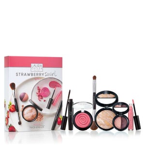 Laura Geller Strawberry Swirl 6 Piece Collection Medium (Worth £117)